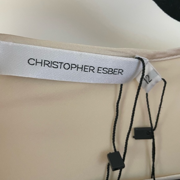 Christopher Esber Triquetra Front Tie Shirt Dress - Picture 4 of 5